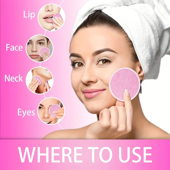10 Reusable Makeup Remover Pads