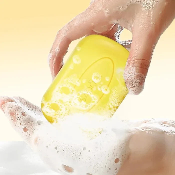 1/2Pcs Sadoer Sulfur Mite Removing Facial Soap Universal Handmade Soap