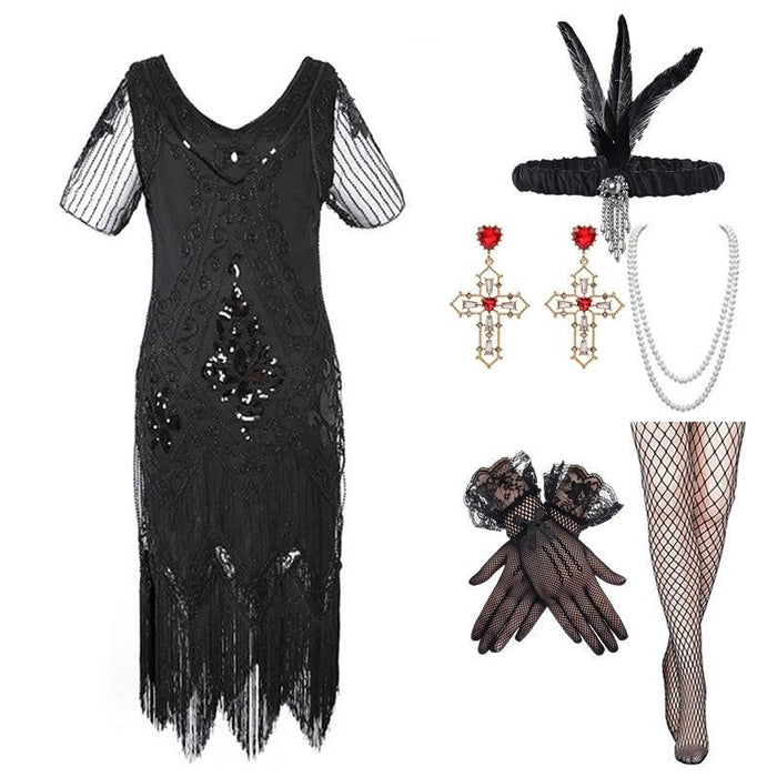 1920s Cocktail Dress Halloween Dress-Up