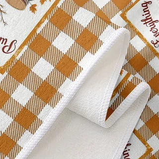 2-Pack Coffee-Themed Kitchen Towels