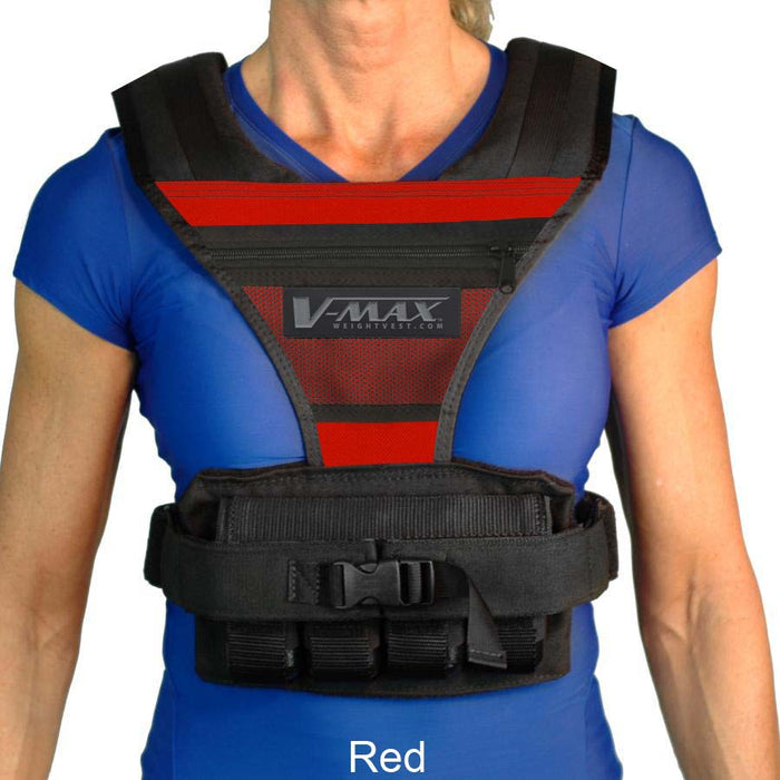 V-MAX women’s weight vest made in USA, 20 lb model, contoured fit