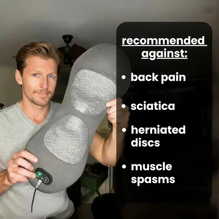 3-in-1 Back Pain Relief Device — Instant Therapy at Home
