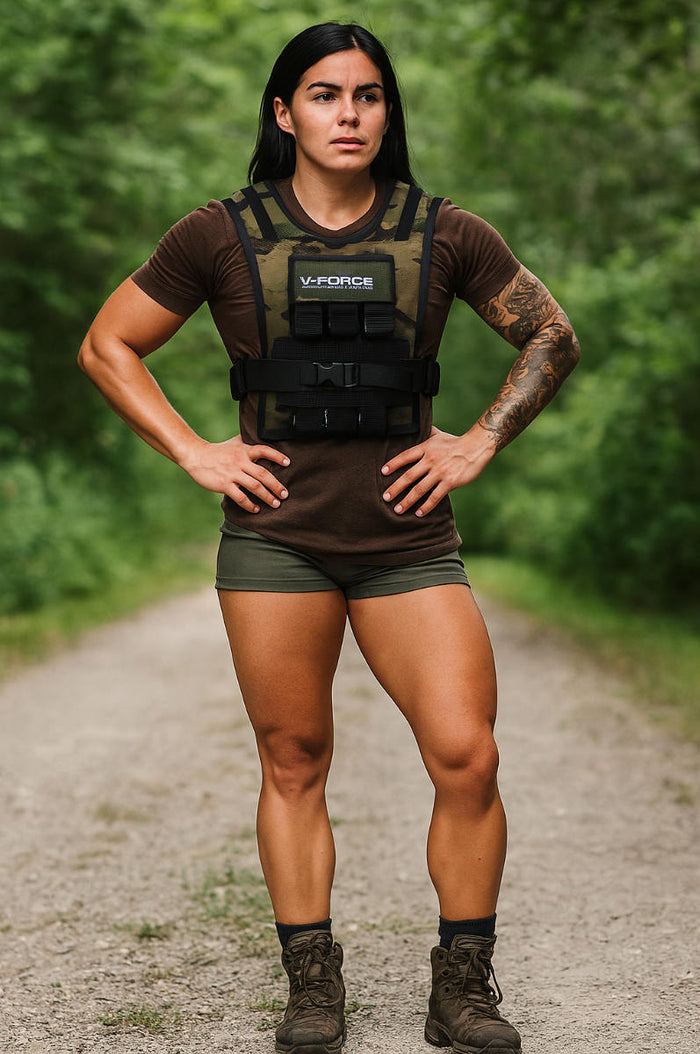 👉 30 LB V-FORCE® II Adjustable Short Weight Vest for Strength Training, Walking & Fat Loss (USA Made)