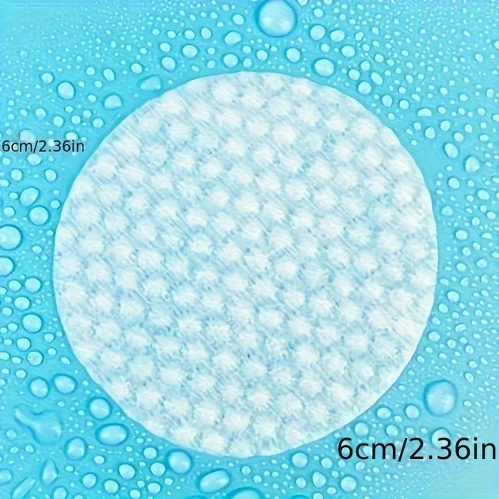 300/600pcs Round Facial Cleansing Pads High-Quality Makeup Remover Wipes