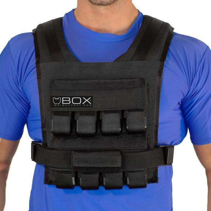 BOX weight vest made in USA, 40 lb model, strength training vest