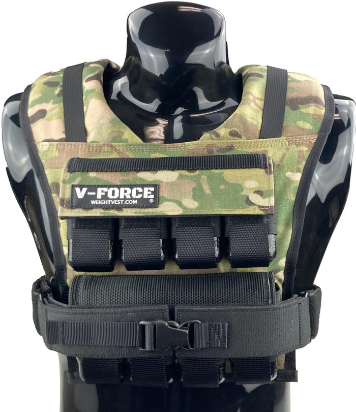 👉 40 LB V-FORCE® II Adjustable Short Weight Vest for Strength Training, Rucking & Performance (USA Made)