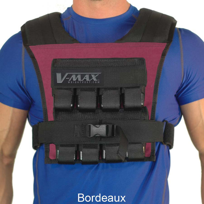 ⚡ 40 LB V-MAX™ Adjustable Weight Vest for Rucking & Conditioning (USA Made)