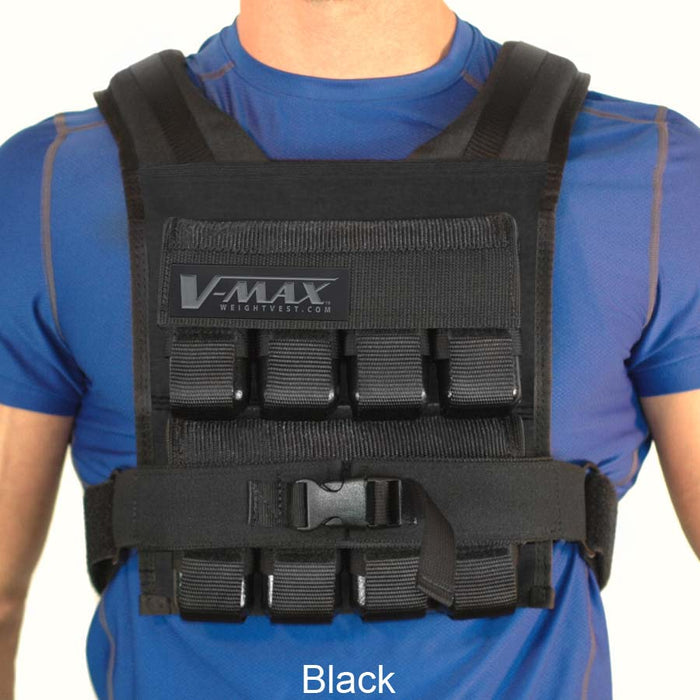 V-MAX basketball weight vest made in USA, 40 lb model, performance training vest