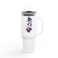 40oz Insulated Travel Mug with Rafay Insignia — Large Stainless Steel Tumbler