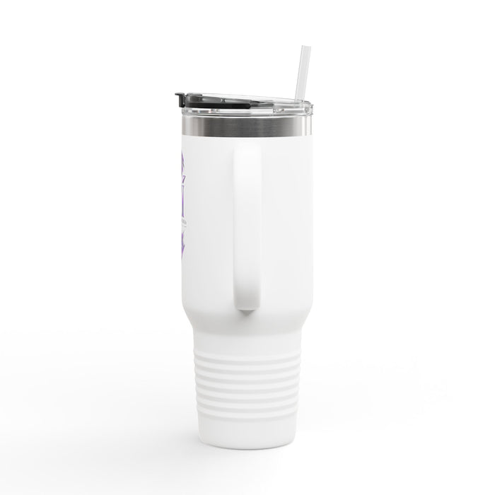 40oz Insulated Travel Mug with Rafay Insignia — Large Stainless Steel Tumbler