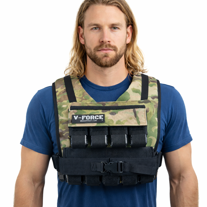 👉 45 LB V-FORCE® II Adjustable Short Weight Vest for Walking, Rucking & Strength Training (USA Made)