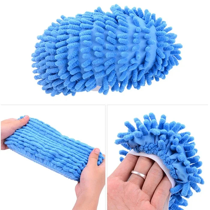 5 Sets Microfiber Cloth Cleaning Shoes