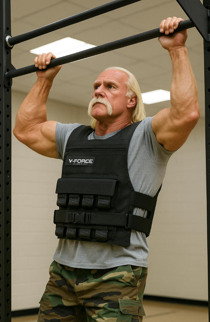 👉 50 LB V-FORCE® Adjustable Long Weight Vest for Rucking, Strength Training & Heavy Conditioning (USA Made)