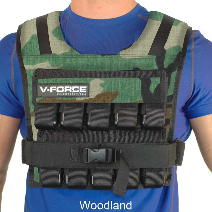 👉 50 LB V-FORCE® II Adjustable Short Weight Vest for Heavy Strength Training & Rucking (USA Made)