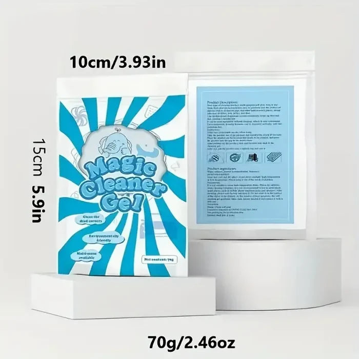 70g Viral Car Cleaning Gel Slime Magic Mud Automobile Air Vent Dust Remover