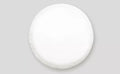 Polar White Vinyl RV Spare Tire Cover 32.25" - Front View | United RV Parts