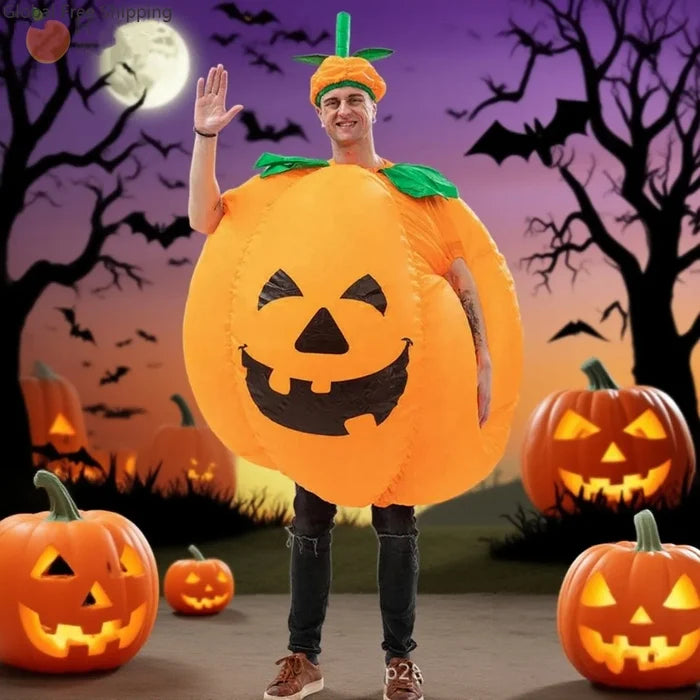 Adult Inflatable Pumpkin Costume