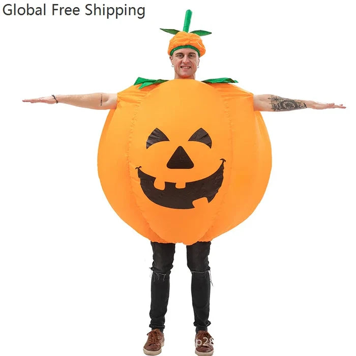 Adult Inflatable Pumpkin Costume