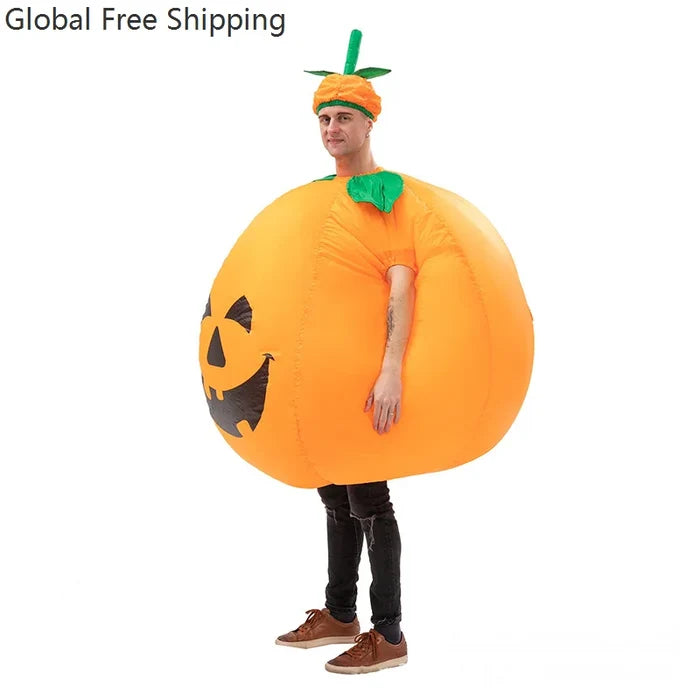 Adult Inflatable Pumpkin Costume