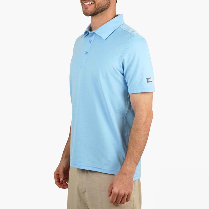 Airy Blue Heather $Model is 5'9" 155lbs Size S$