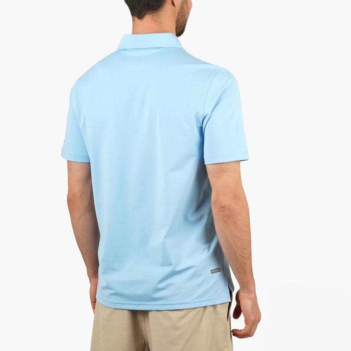 Airy Blue Heather $Model is 5'9" 155lbs Size S$