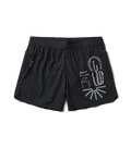 The Roark Alta 5" Shorts in Black, versatile and stylish men's shorts with a 5-inch inseam.