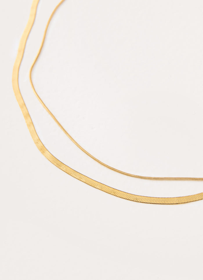 Always Near Necklace - Gold