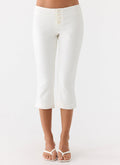 Andrea Pants - White