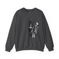 Anime Ninja Crewneck Sweatshirt – Monochrome Mountain Backprint