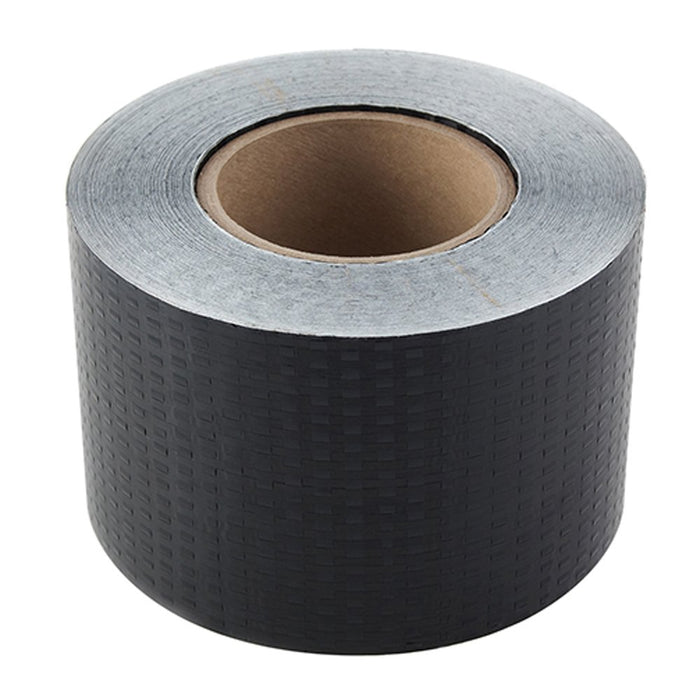 Black Woven Polyethylene Bottom Board Repair Tape Roll - Top Angle | United RV Parts