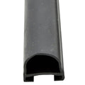 Black EPDM D Seal 018-312-EKD - Profile Cross Section | United RV Parts