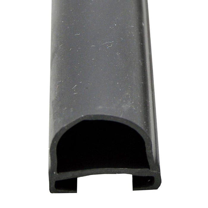 Black Rubber D Seal for EKD Base - Cross Section View | United RV Parts