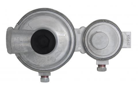 Silver LP Gas Regulator MEGR-291 - Top View Opened | United RV Parts