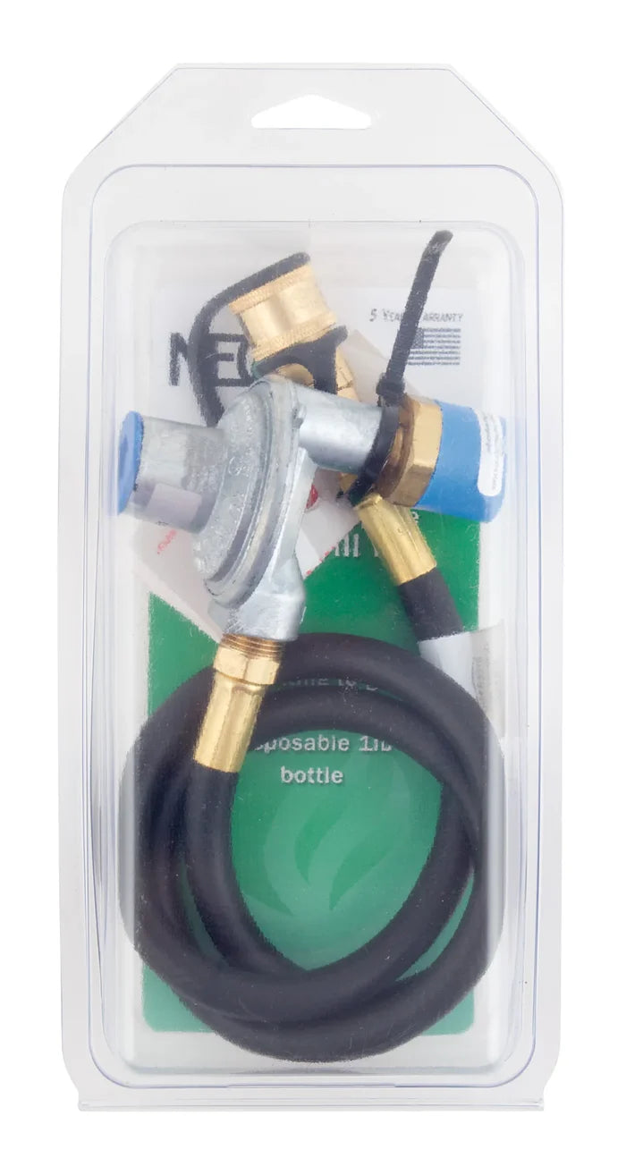 AP Products MEGR-153-36QDP Portable Grill LP Gas Adapter - Retail Clamshell Packaging | United RV Parts