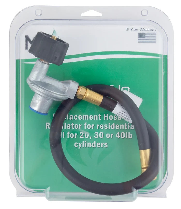 AP Products MEGR-152-24P Portable LP Grill Adapter QCC Hose Regulator - Retail Packaging Front View | United RV Parts