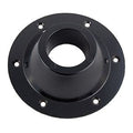 Black Round Surface Mount Pedestal Base - Top View | United RV Parts