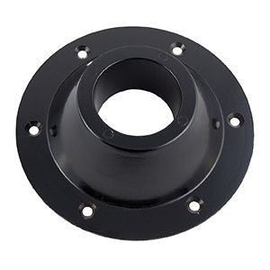 Black Round Surface Mount Pedestal Base - Top View | United RV Parts