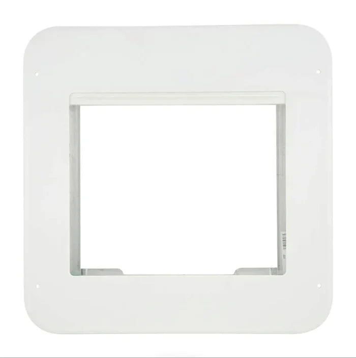 White AP Products RV Vent Shade - Open Frame Installation View | United RV Parts