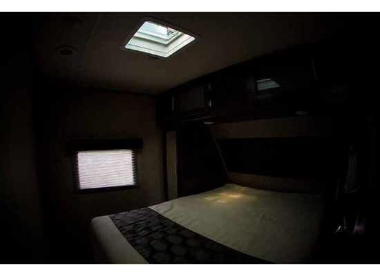 RV Roof Vent Shade Assembly - Bedroom Installation with Natural Light | United RV Parts