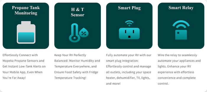 WalTech Smart Hub Features - Propane Tank Monitor & Sensors Overview | United RV Parts