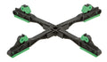 Black Plastic Propane Tank Base with Green Accents - Top View | United RV Parts