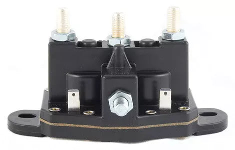 Black Metal Trombetta Solenoid 118246 - Top View | United RV Parts