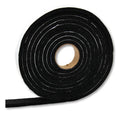 Black Foam Weather Stripping Roll 3/16x1/2x10ft - Side Profile | United RV Parts