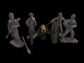 Artillery & Crew pewter set #2 Cannon Civil War (low inventory). SOLD OUT