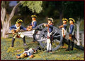 Artillery REV010 HIS MAJESTY SHALL BE HEARD FROM TODAY(6 fig, cannon & terrain base)