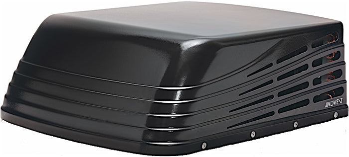 Black ASA Electronics PXXMCOVERB RV AC Shroud Cover - Side Angle View | United RV Parts