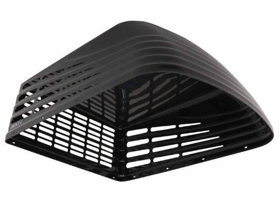 Black Advent ACM RV Air Conditioner Shroud Cover - Interior Vent Detail | United RV Parts