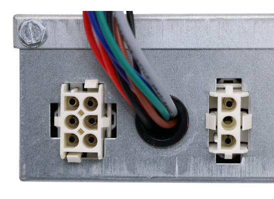 PXXACRG12RB Relay Box Dual Connector Port Detail - Bottom Panel Close-Up | United RV Parts