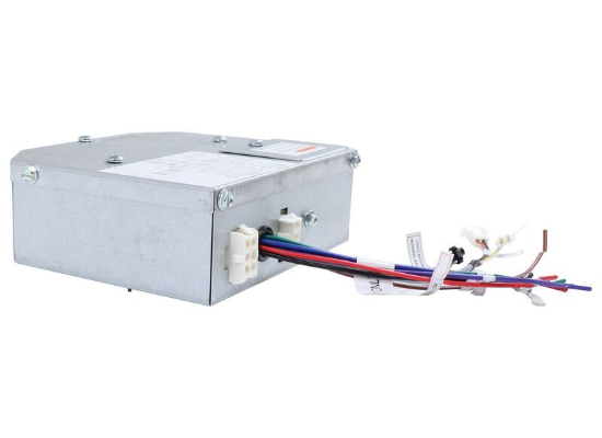 Silver ASA Electronics ACRG12 Digital Relay Box with Multi-Color Wiring - Side Profile | United RV Parts