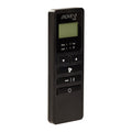 Black Advent Air ACTH25REM Bluetooth RV Air Conditioner Remote Control - Angle View | United RV Parts